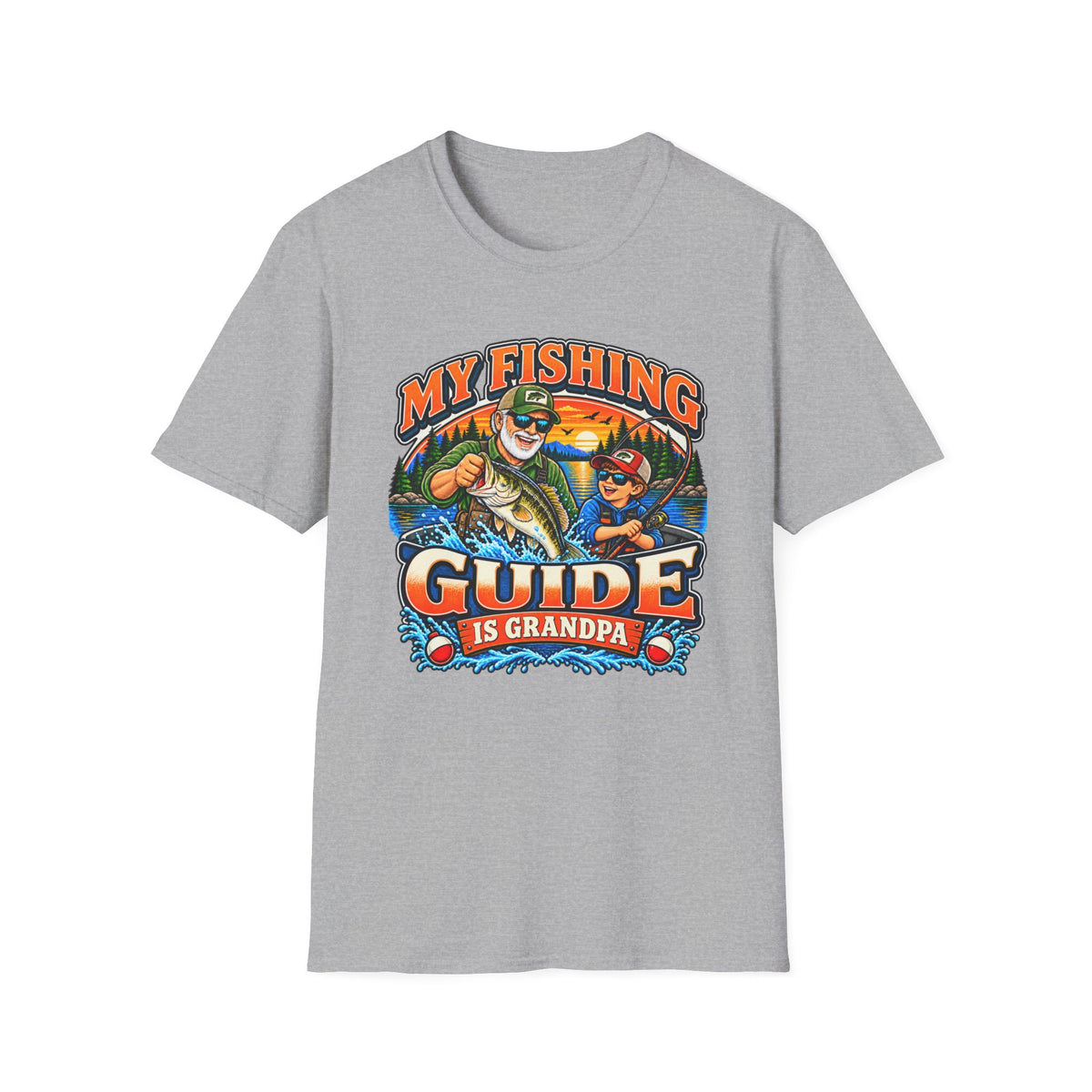 Grandpa Is My Guide T-Shirt