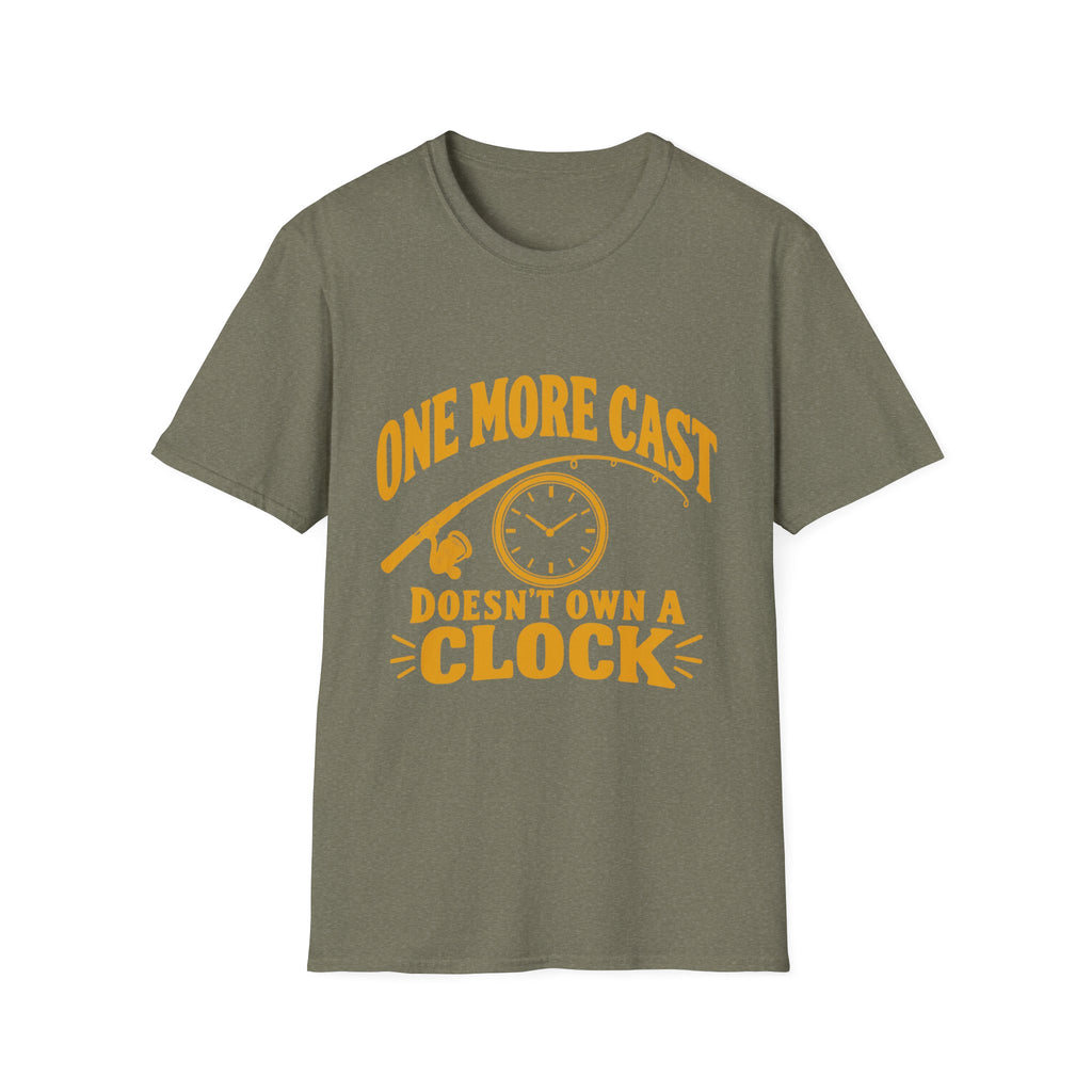 One More Cast - No Clock - T-Shirt