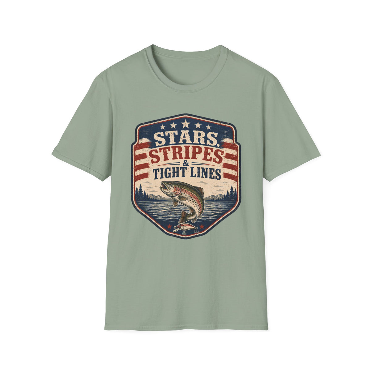 Stars & Stripes T-Shirt - Trout