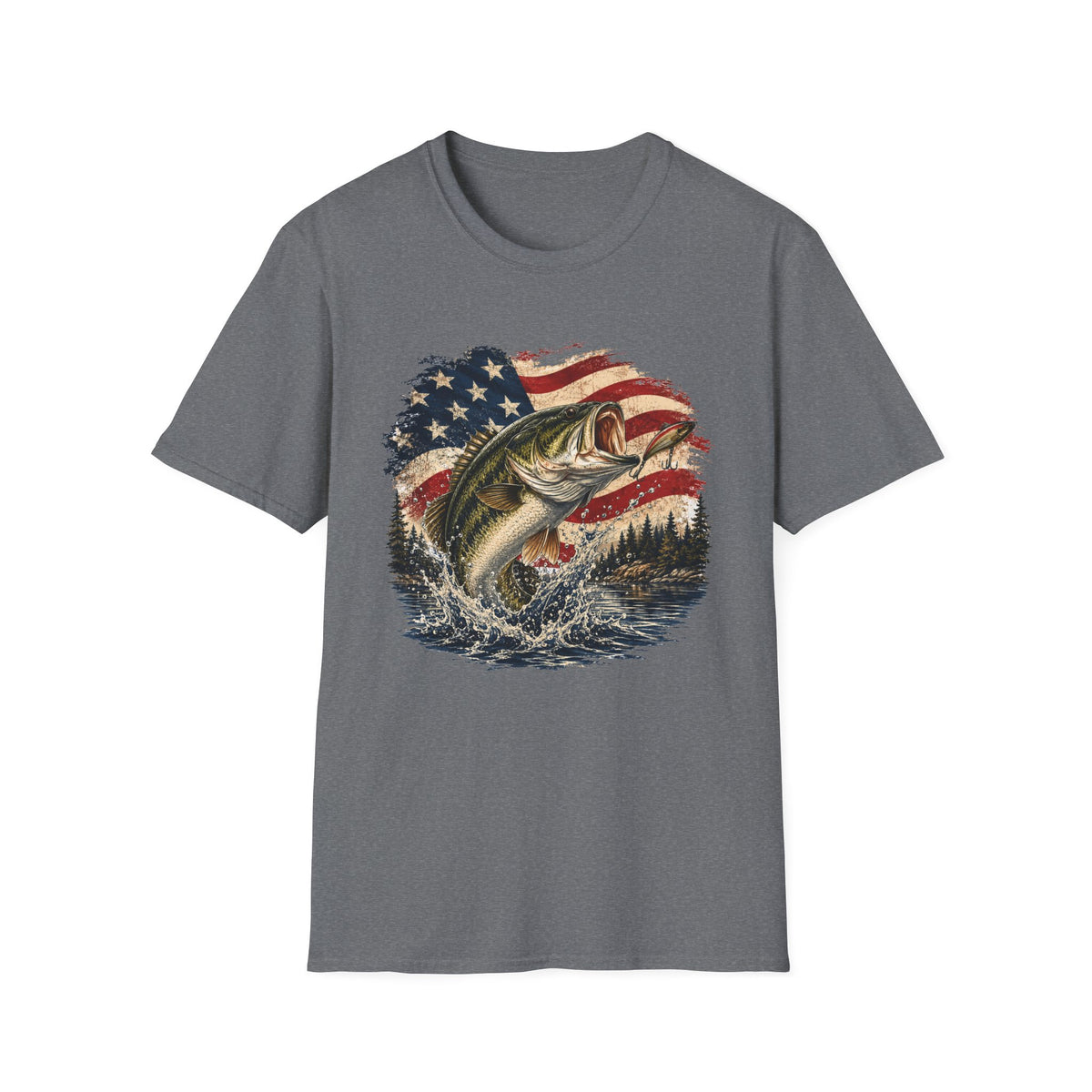 Hooked on Freedom - Bass T-Shirt